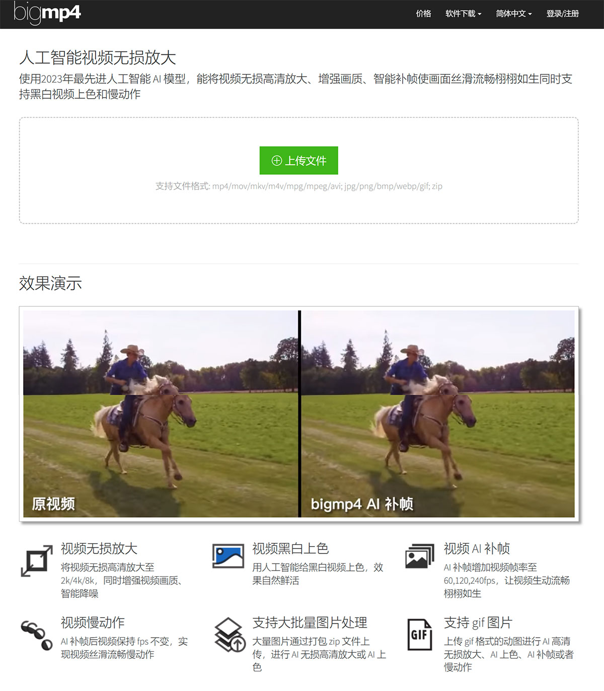 Bigmp4人工智能視頻無損放大(圖1) bigmp4.com.jpg