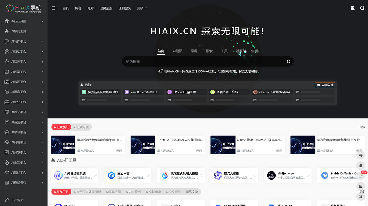 HIAIX---1500+AI全品類AI工具---hiaix.jpg