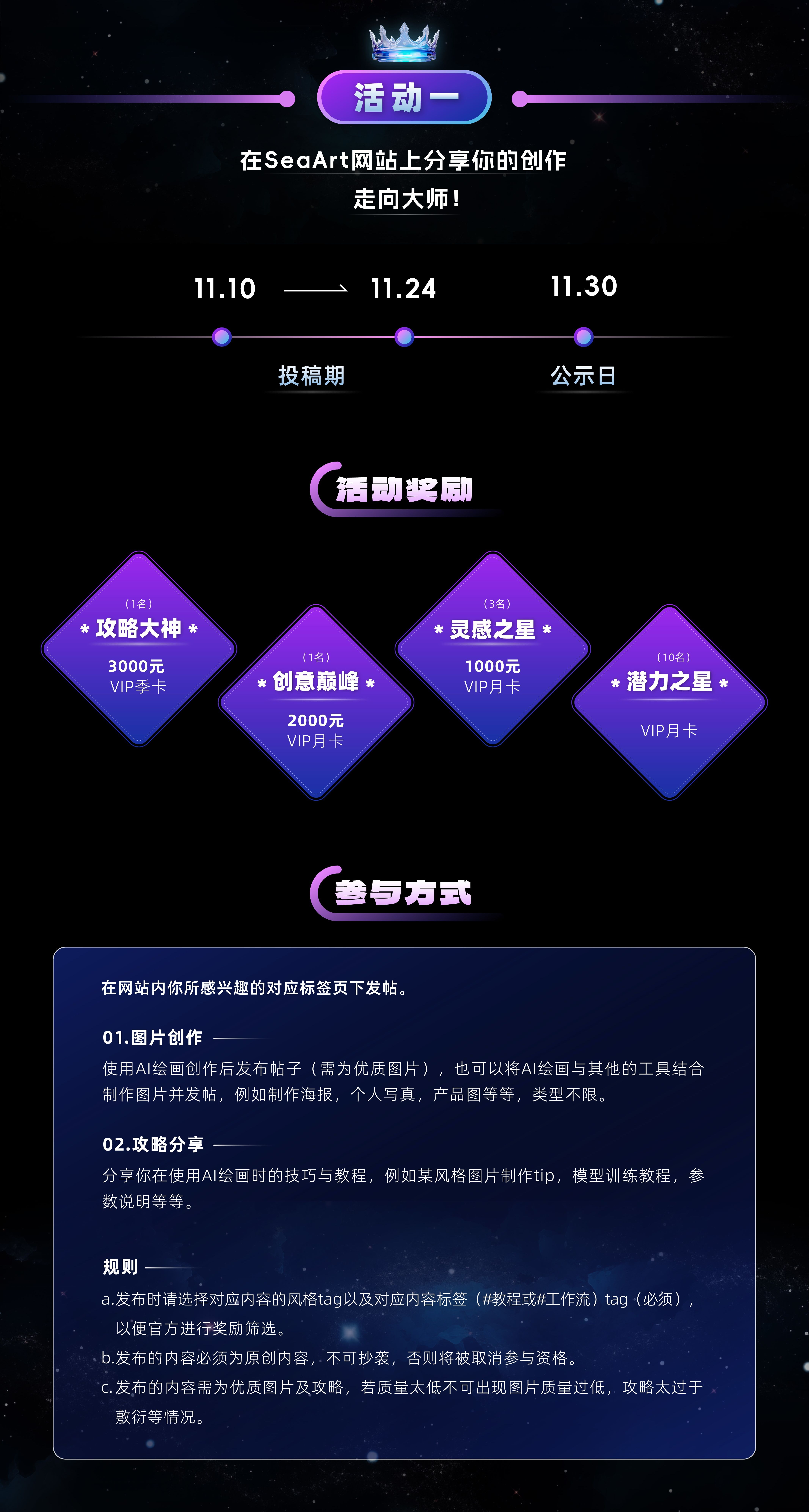 海藝AI內容創作大賽開啟啦！