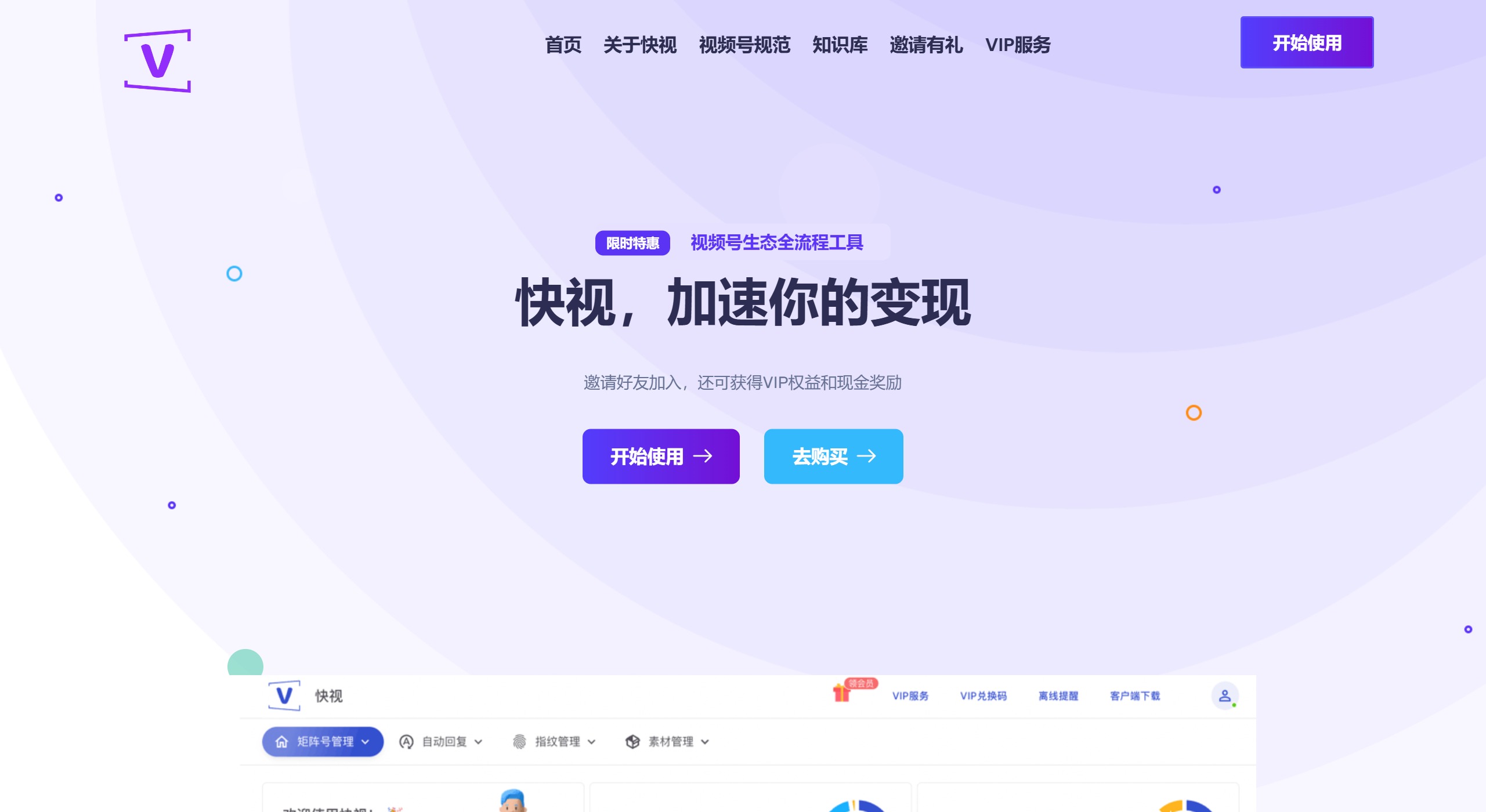 快視主要功能