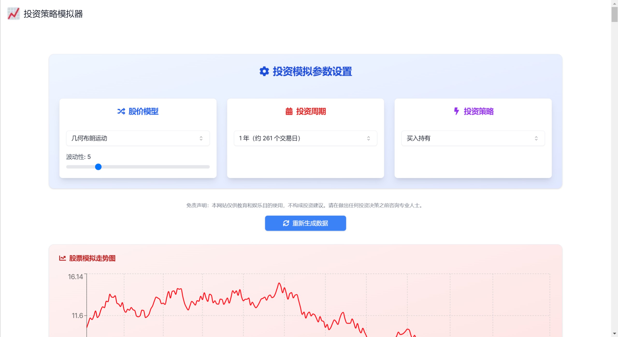 投資策略模擬器主要功能與特點
