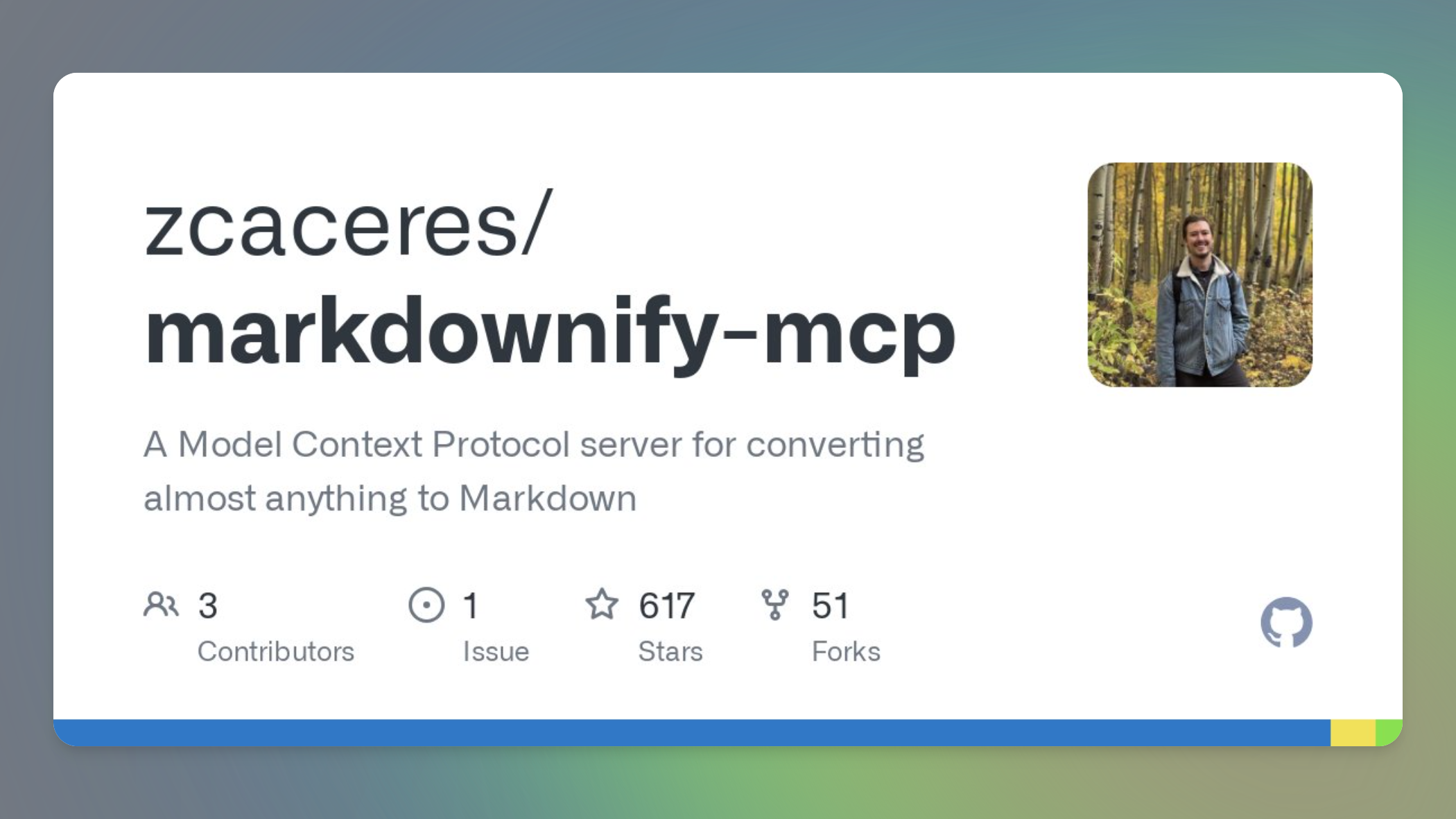 Markdownify-MCP：能將多種文件類型和網頁內容轉換為Markdown格式